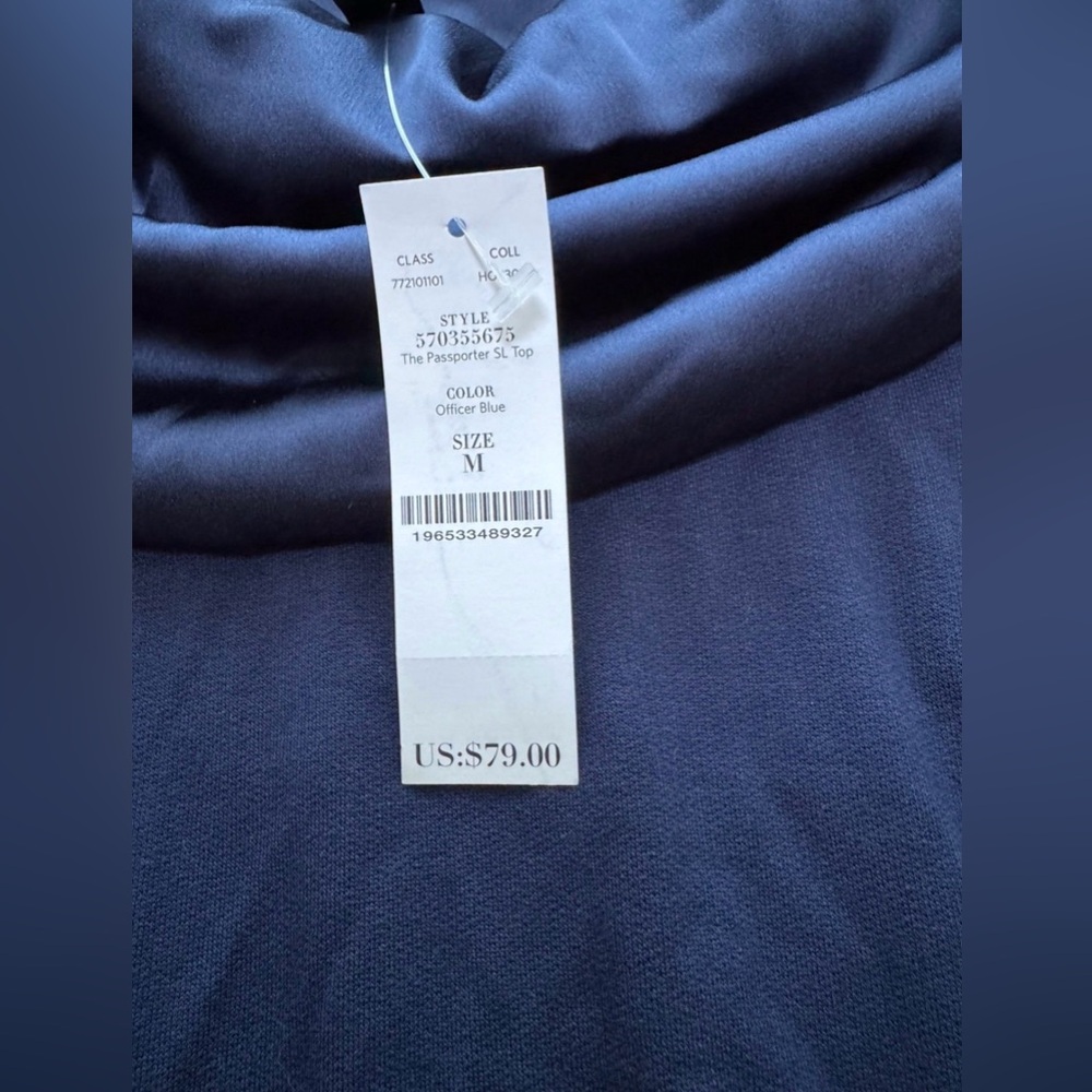 WHBM Passporter Sleeveless Cowl Neck Tank - Picture 4 of 6